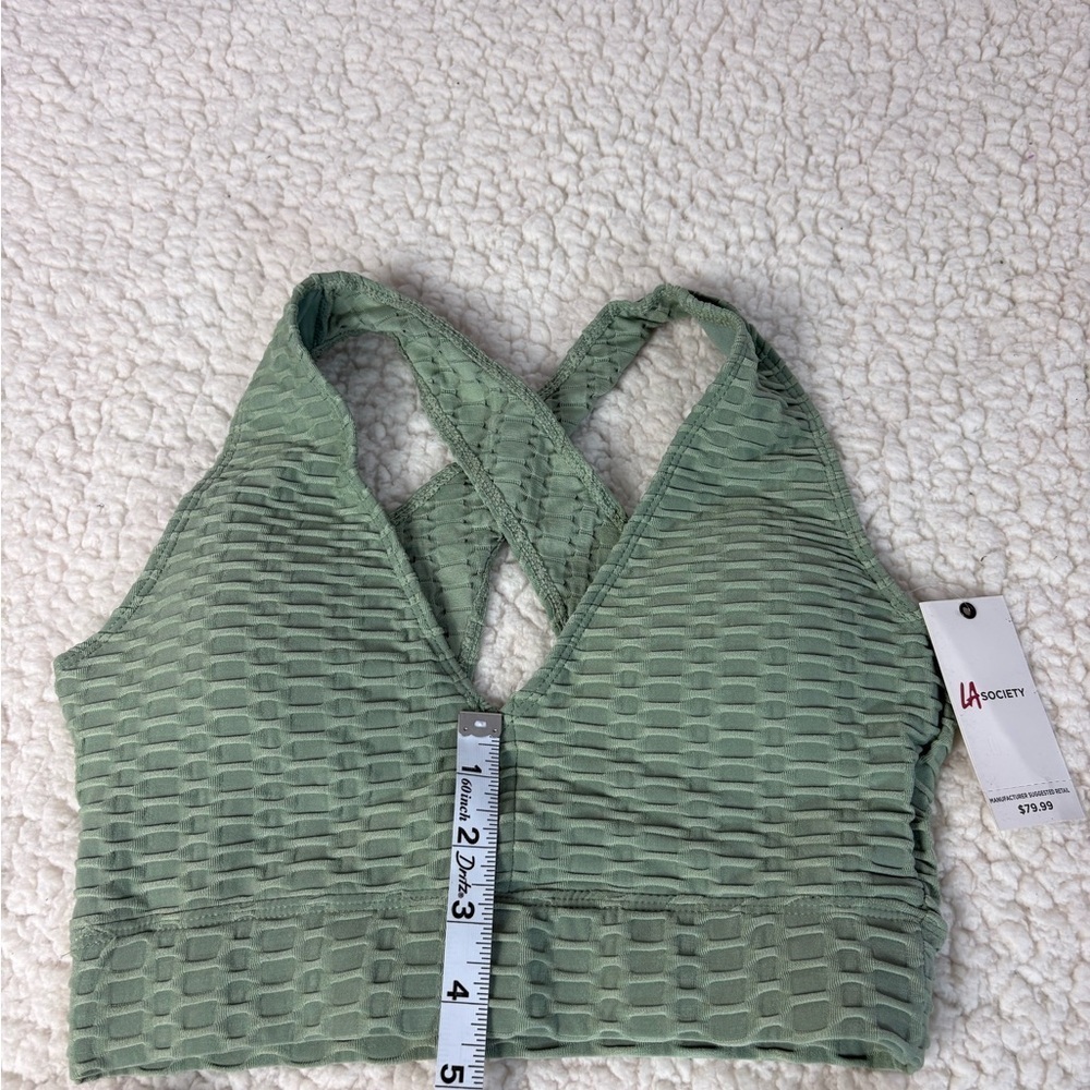 Society Green Crop Top - Picture 6 of 12